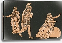 Постер Пинелли Бартоломео Aeneas and the shade of Dido