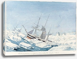 Постер Смит Чарльз Гамильтон The Erebus & Terror in a Gale in the Pack of the Ice