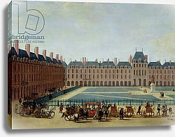 Постер Школа: Французская The Place Royale with the Royal Carriage, c.1655