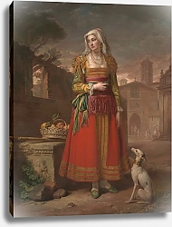 Постер Джеймс Джордж A Lady of Petrella, in the Kingdom of Naples