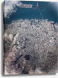 Постер Вид на Сан-Франциско с высоты