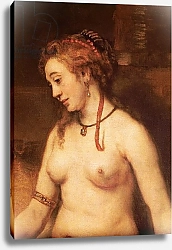 Постер Рембрандт (Rembrandt) Bathsheba Bathing, 1654 3
