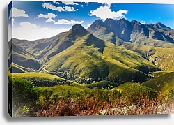 Постер С видом на горы Утеникия, ЮАР