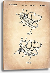 Постер Патент на ошейник для восстановления животных, 2000г