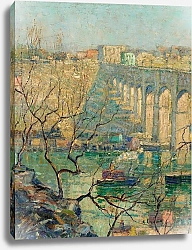Постер Лоусон Эрнест Вид на мост