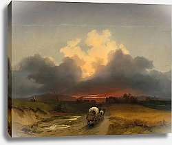 Постер Раффальт Игнац Возвращение виноградарей на родину