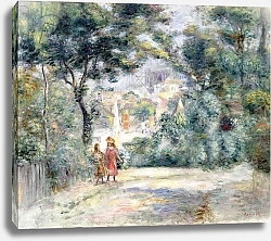 Постер Ренуар Пьер (Pierre-Auguste Renoir) View of Sacre-Coeur, 1905