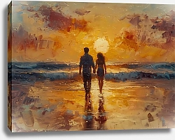 Постер Beach walk