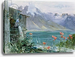 Постер Инчболд Джон Ferritet, Lake Geneva, 1882
