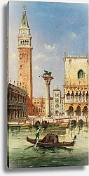 Постер Грубач Марко A view of St Mark’s Column and the Campanile