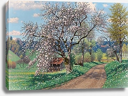 Постер Мюллер-Ландек Фриц A Spring Day