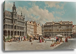 Постер Карабен Жак La Grand Place, Brussels