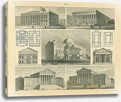 Постер Архитектура №12: Капитолий в Вашингтоне, США 1