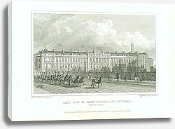 Постер East Side of Park Square, and Diorama, Regents Park 1