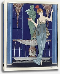 Постер Барбье Джордж Вечерний наряд