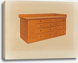 Постер Келлехер Джон Столик портнихи