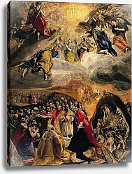 Постер Эль Греко The Adoration of the Name of Jesus, c.1578