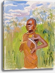 Постер Калела Гэллен Kikuyu In Papyrus Reeds