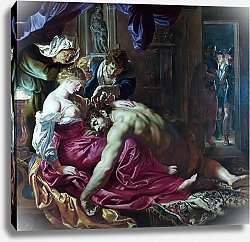 Постер Рубенс Петер (Pieter Paul Rubens) Самсон и Далида