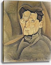 Постер Грис Хуан Portrait of Maurice Raynal 1911