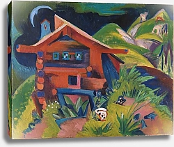 Постер Кирхнер Людвиг Эрнст Хижина Альфа