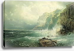 Постер Ричардс Уильям Скалистое побережье, Корнуолл