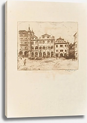 Постер Шимон Тавик Сцена на площади Радецкого