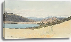 Постер Ричмонд Джеймс Выход из Ротоити и долина Верхнего Буллера с видом на северо-запад.