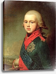 Постер Боровиковский Владимир Portrait of Grand Duke Konstantin Pavlovich 1795 1