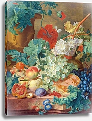 Постер Хейсум Ян Still Life with Flowers and Fruit