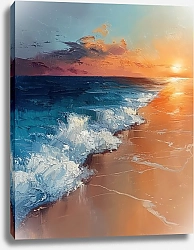 Постер Waves at dawn