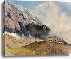 Постер Эгнер Мари View to the Mainzer Hütte, Hohen Tauern with Großen Wiesbachhorn in the background