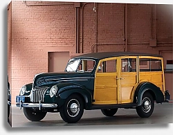 Постер Ford Deluxe Station Wagon '1939