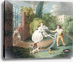 Постер Уорд Артур The Rocking Horse, c.1793