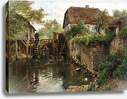 Постер Дарно Хьюго A Mill by a Creek