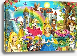 Постер Сказочные принцессы
