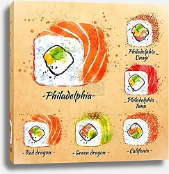 Постер Роллы Урамаки