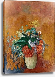 Постер Редон Одилон Ваза с цветами