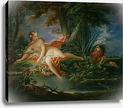 Постер Буше Франсуа (Francois Boucher) The Bather Surprised