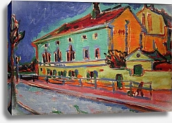 Постер Кирхнер Людвиг Эрнст Дома в Дрездене