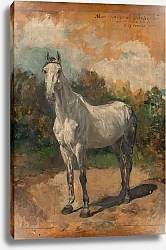Постер Мейсоньер Эрнест Bachelier, cheval de l’artiste