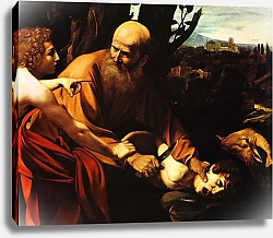Постер Караваджо (Caravaggio) Жертвоприношение Авраама