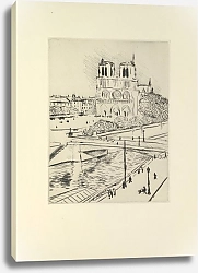 Постер Валери Поль Marquet – Notre-Dame