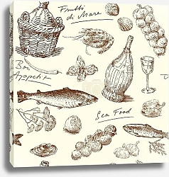 Постер Пищевая коллекция №18