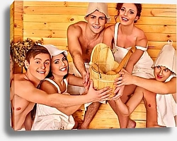 Постер Компания друзей в бане