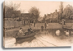 Постер Уокер Фредерик Переправа в Марлоу