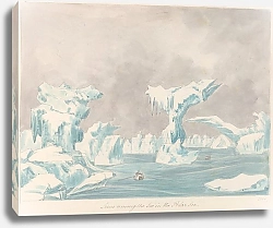 Постер Смит Чарльз Гамильтон Scene Among the Ice in the Polar Sea