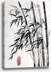 Постер Бамбук - символ долголетия и процветания