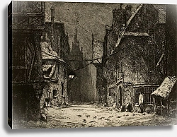 Постер Дюфур Жан-Жюль Rue de la vieille lanterne