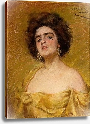 Постер Барни Элис Лаура в желтом